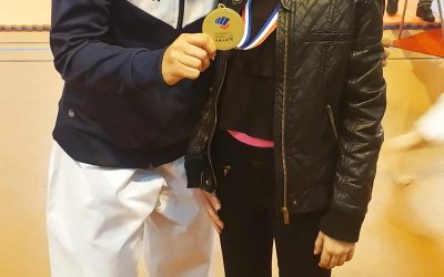 Eva Piazza Championne de l’open de Ligue Kata 2019